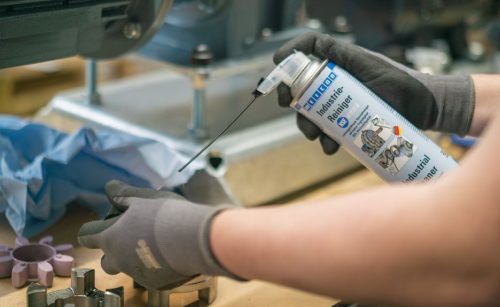 Weicon Industrial Cleaner Spray - nagy hatékonyságú speciális tisztítószer - 500 ml - színtelen - NSF K1+K3