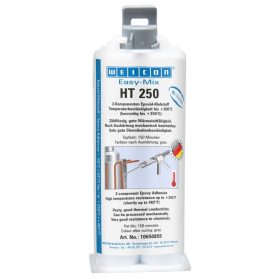   Weicon Easy-Mix HT 250 - extrém hőálló, jól tapadó, ütésálló, 2k epoxi ragasztó - 50 ml - világosszürke