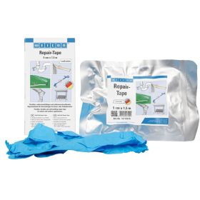   Weicon Repair-Tape - vízre aktiválódó üvegszál erősített önvulkanizáló javítószalag -  1.5 m x 5 cm - fehér