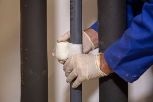 Weicon Repair-Tape - vízre aktiválódó üvegszál erősített önvulkanizáló javítószalag -  5 cm x 3,5 m - fehér