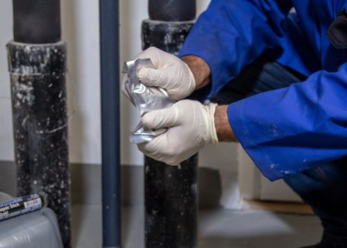 Weicon Repair-Tape - vízre aktiválódó üvegszál erősített önvulkanizáló javítószalag -  12,5 cm x 10 m - fehér