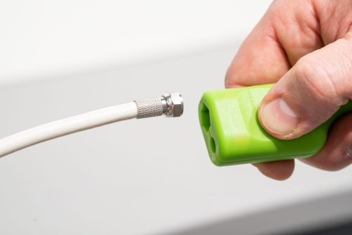 Weicon GREEN LINE No. 1 F Plus - koax kábel csupaszoló és F csatlakozó szerelő szerszám