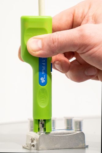 Weicon GREEN LINE No. 1 F Plus - koax kábel csupaszoló és F csatlakozó szerelő szerszám