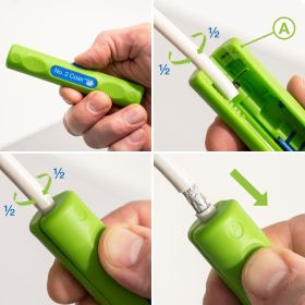 Weicon GREEN LINE No. 2 koax kábel csupaszoló szerszám