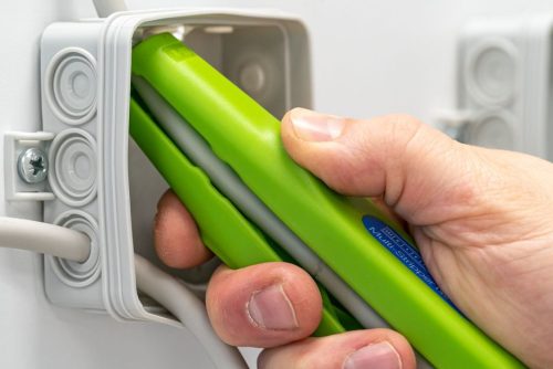 Weicon GREEN LINE No. 400 multifunkcionális kábel csupaszoló és vezeték blankoló szerszám hosszanti hasítópengével, oldalcsípővel
