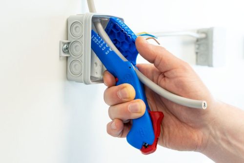 WeiconTOOLS 10068090 laposkábel és körkábel csupaszoló és vezeték blankoló szerszám