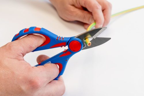 WeiconTOOLS 10100025 Villanyszerelő olló XL biztonsági övcsipesszel
