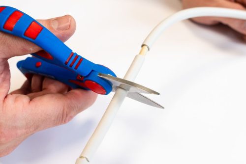 WeiconTOOLS 10100025 Villanyszerelő olló XL biztonsági övcsipesszel