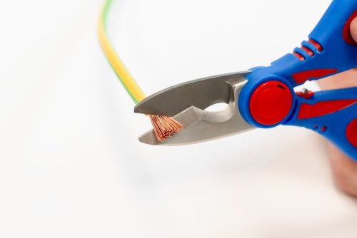 WeiconTOOLS 10100025 Villanyszerelő olló XL biztonsági övcsipesszel