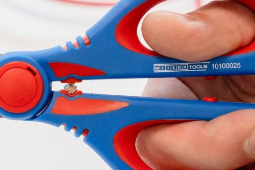 WeiconTOOLS 10100025 Villanyszerelő olló XL biztonsági övcsipesszel