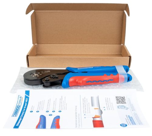 Weicon HEX-CRIMP hatlapú érvéghüvely-prés szerszám 0,5–16 mm²