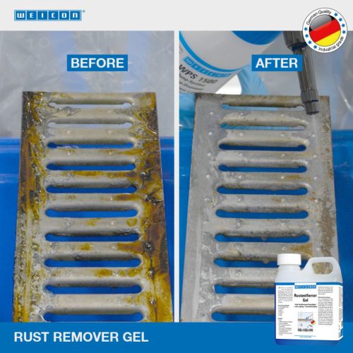 Weicon Rust Remover Gel - gyors, természetes, oldószer mentes rozsdaeltávolító gél - 1 kg - kék