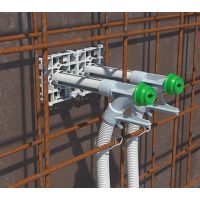 Védőcső kivezetők betonba