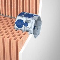 Süllyesztett tégla falazatba