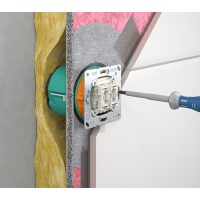 Gipszkarton doboz nedves helységekbe tömítőgallérral