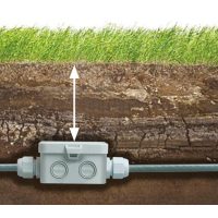 IP68BOX vízálló beásható kötődoboz szett