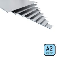 Rozsdamentes acél (A2) fedél rácsos kábeltálcákhoz