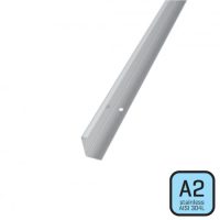 Rozsdamentes acél (A2) elválasztó lemez rácsos kábeltálcákhoz