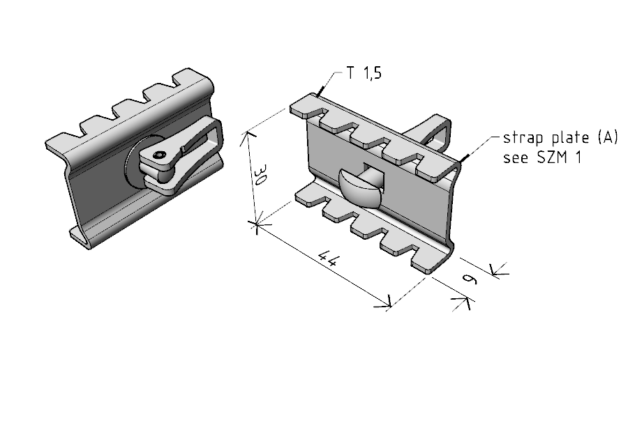MERKUR2 SZM1-R méretei