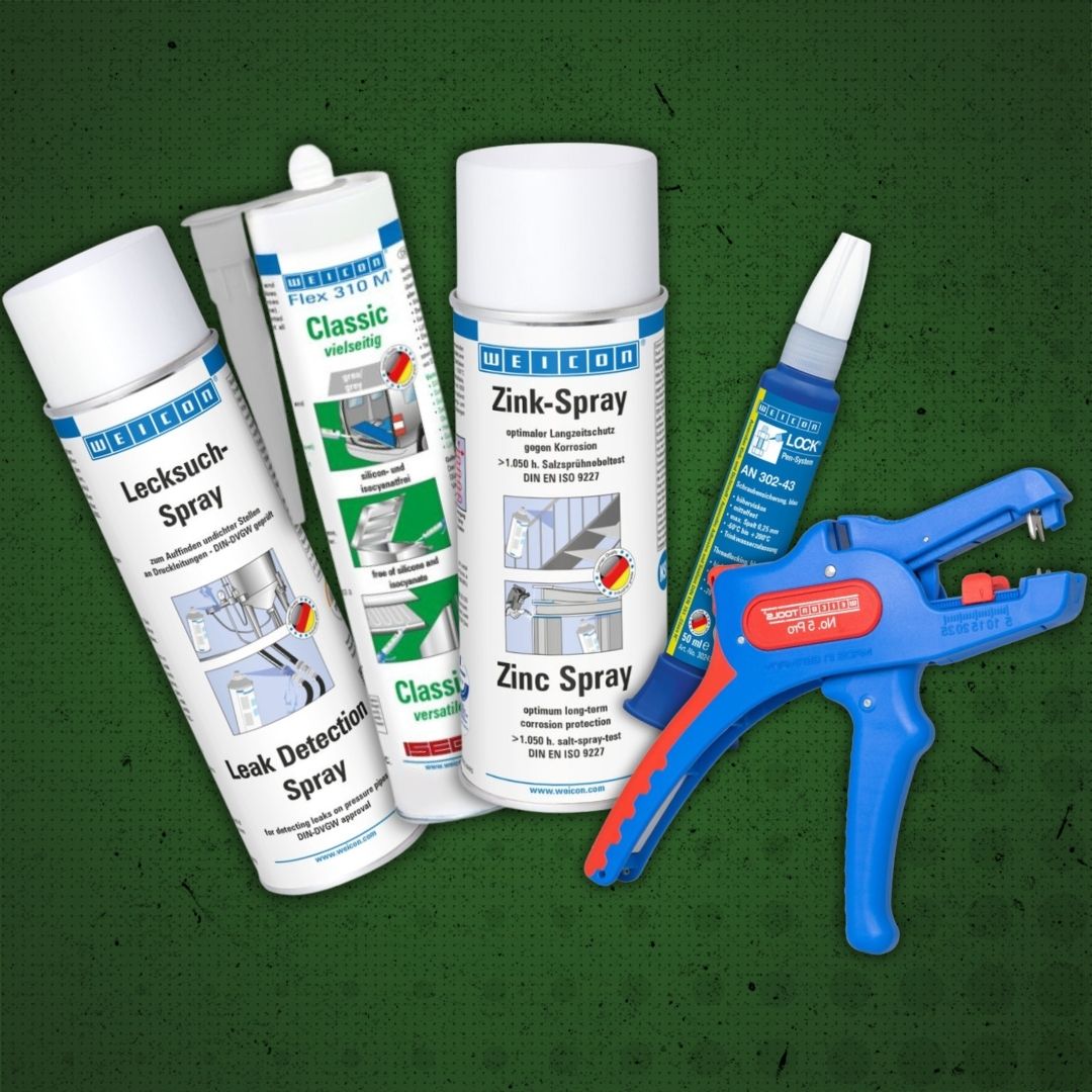 WEICON termékválasztó: Hogyan találd meg a megfelelő ragasztót, tömítőt vagy spray-t?